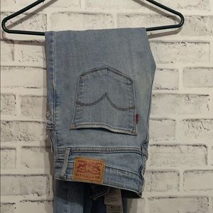 high rise levis skinny jeans